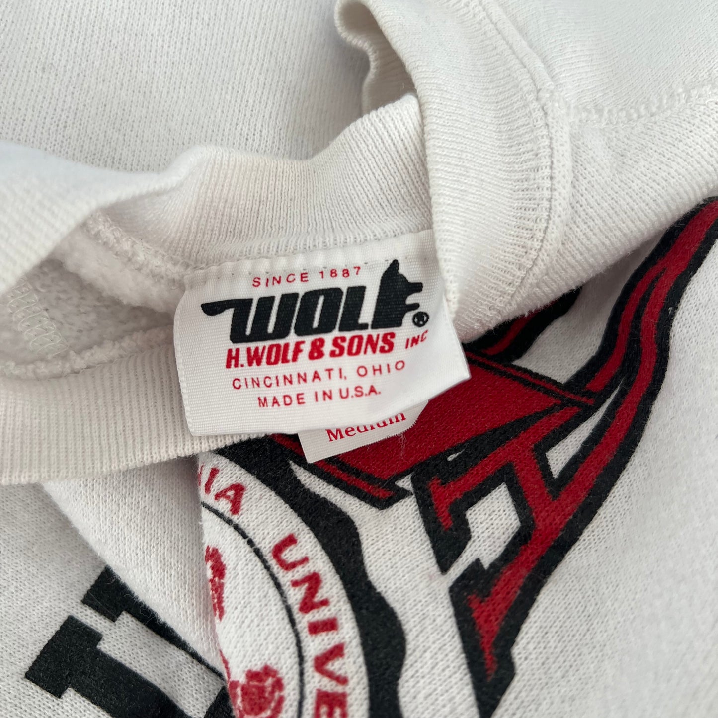 Vintage 1987 California University of Pennsylvania Sweatshirt