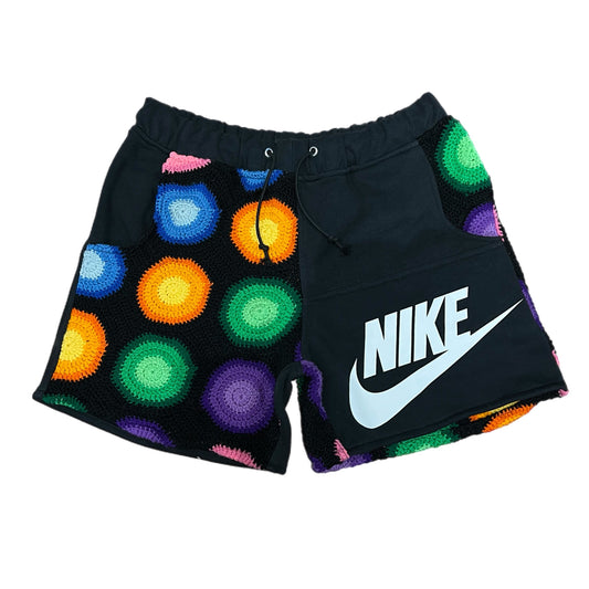 Split Crochet Shorts