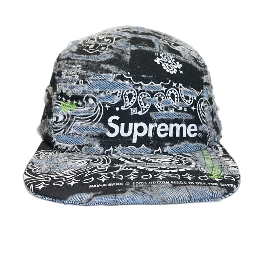 Distressed Bandana Boro (Black)