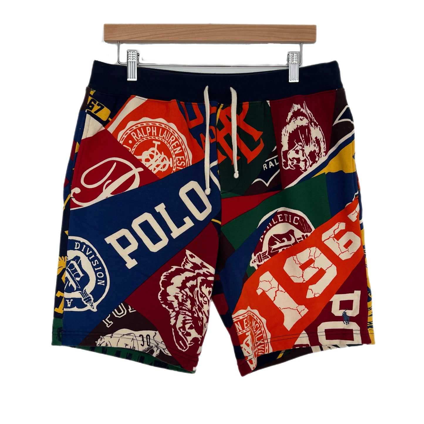 Polo Pennant Collage Shorts