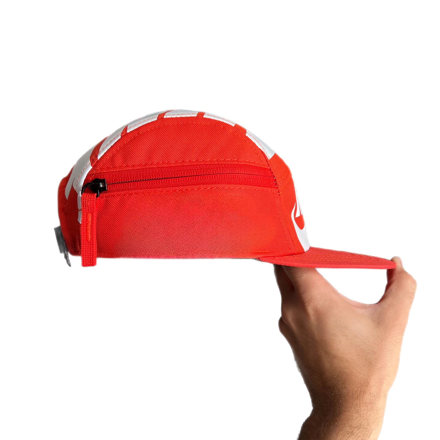 Orange Shoe Box Hat (Made To Order)