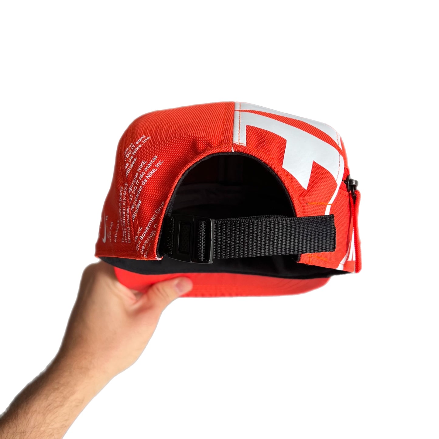 Orange Shoe Box Hat (Made To Order)